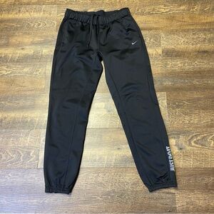 Nike Therma FIT All Time Jogger Training Pants Women's Small Black Just Do It
